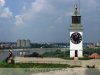 A Duna és a város a várudvarról 