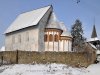 Bódva-völgy télen és Szalonna temploma