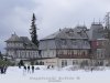 Csorbató télen - öreg szállodával