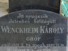 Gerlai temető a Wenckheim grófi sírokkal