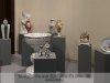 Herendi porcelánokból nyílt kiállítás az Almásy-kastélyban