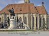Mátyás király emlékműve  a rekonstrukció után