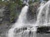 Norvégia Déli középső részén a Tvindefossen vízesés 