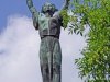 Szabadság- szobor / panoráma a  Gellért-hegyről