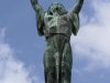 Szabadság- szobor / panoráma a  Gellért-hegyről